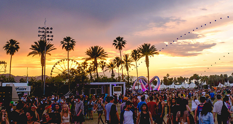  Coachella Fest – Califórnia, EUA festivais de música