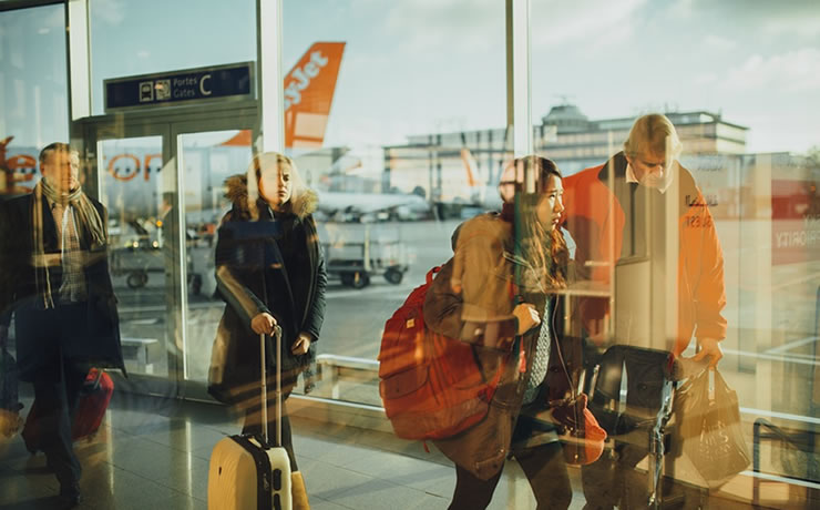 Viagem Europa bagagem