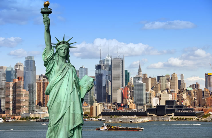 Destinos na Nova York América do Norte