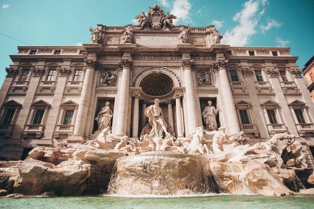 Fontana di Trevi de Roma