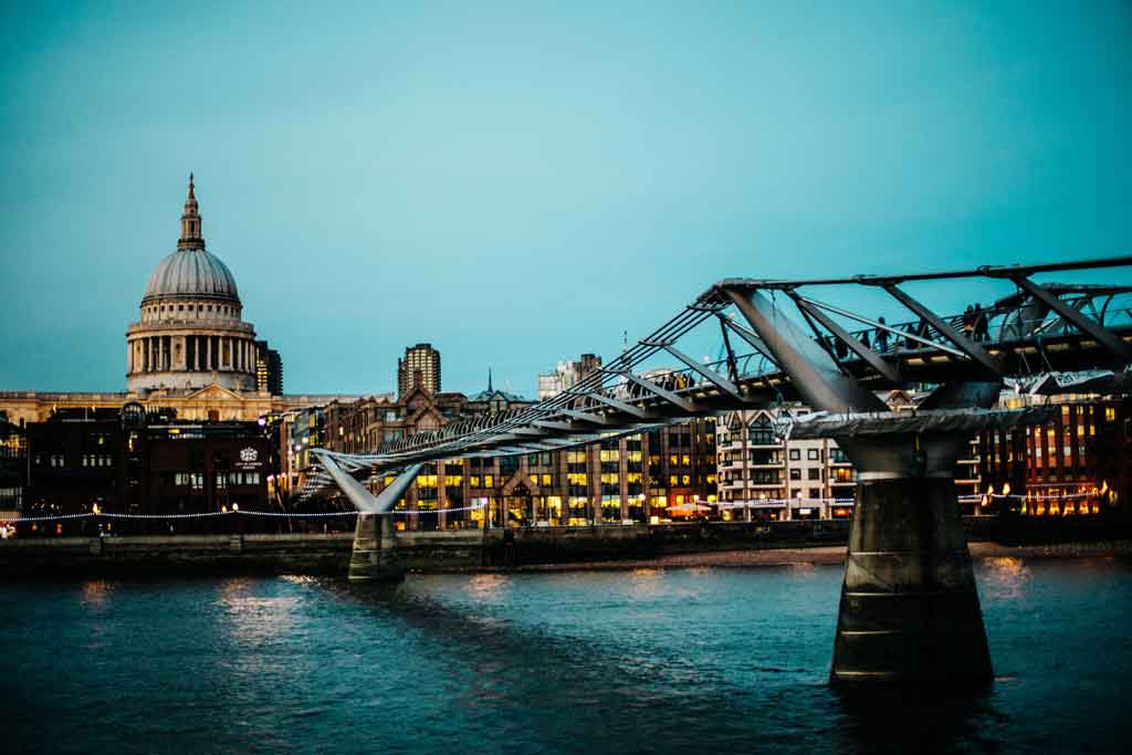Pontes de Londres: Millenium Bridge
