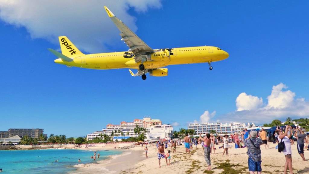 San Martin no Caribe: aeroporto