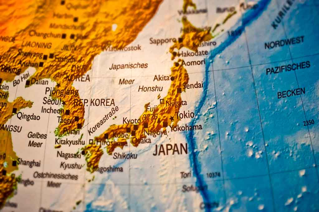 Coreia do Sul onde fica