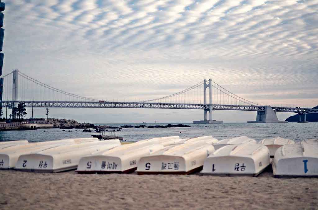 Coreia do Sul praias