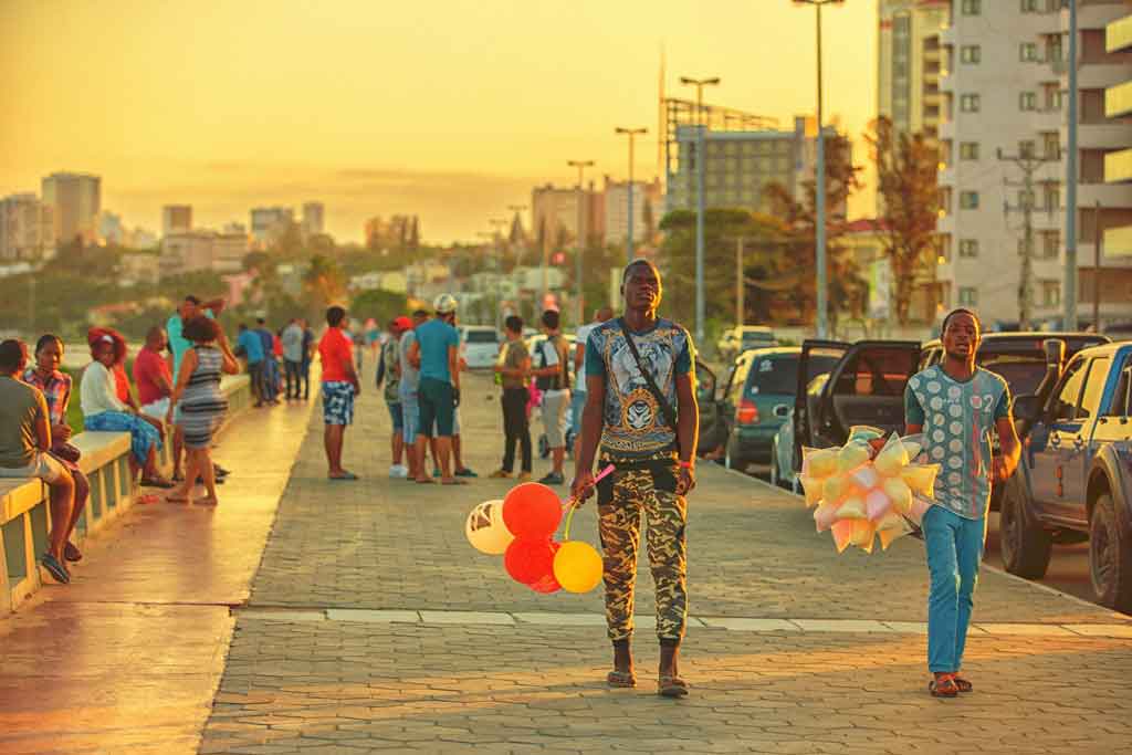 Capital de Moçambique onde fica