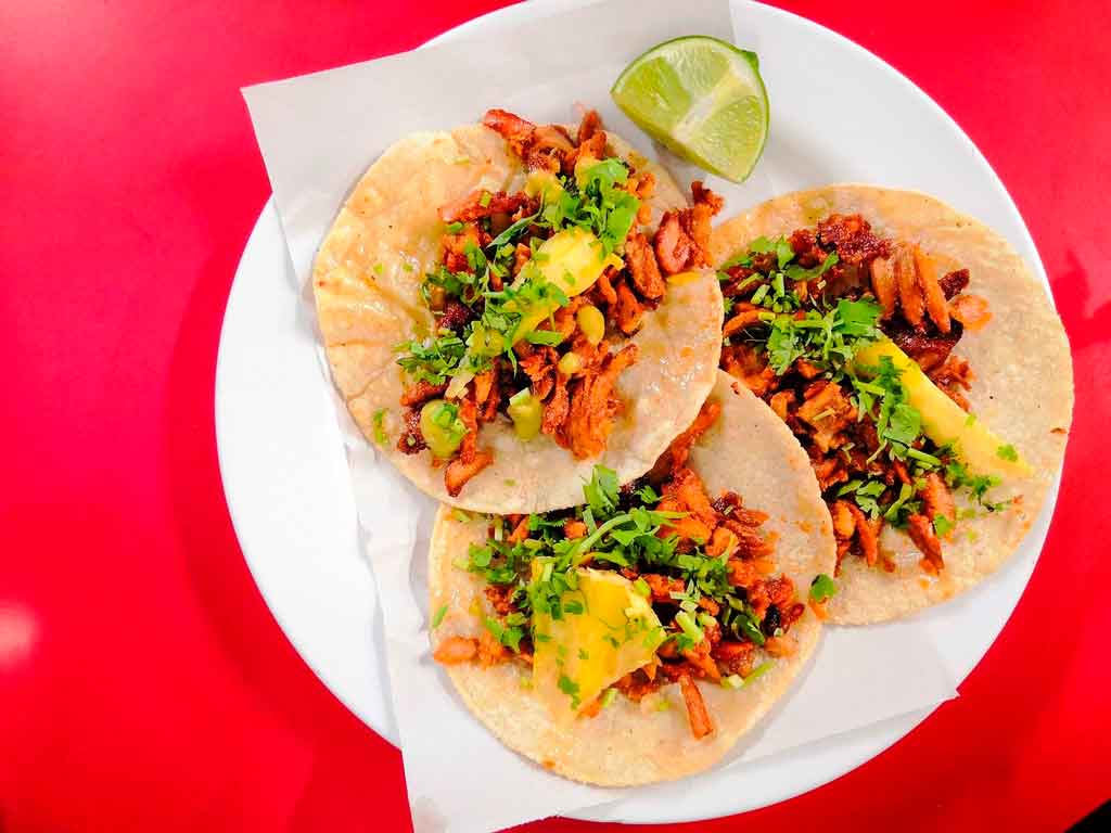 Comidas típicas do México Tortilhas