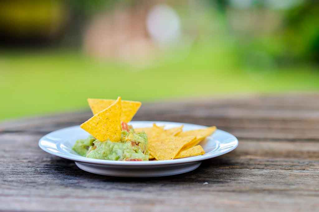 Comidas típicas do México Guacamole