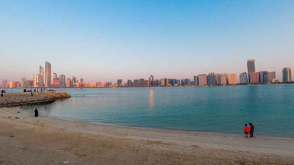 Abu Dabhi praias