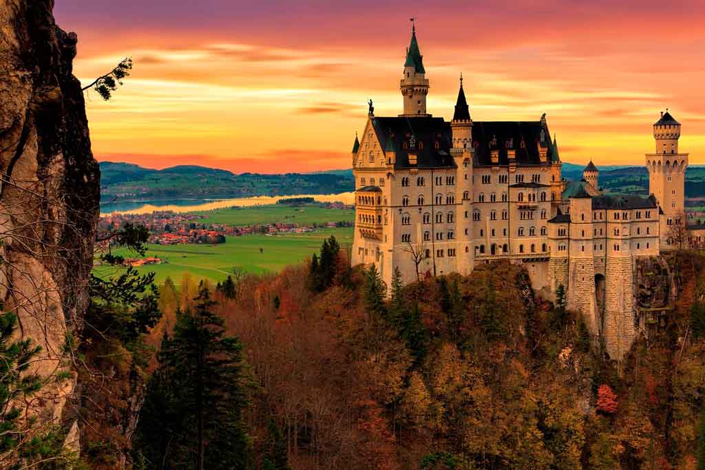 Baviera alemanha Castelo de Neuschwanstein