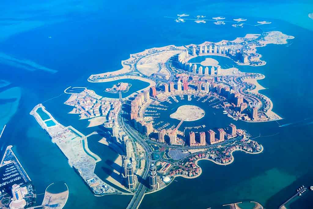 Onde fica o Catar Doha