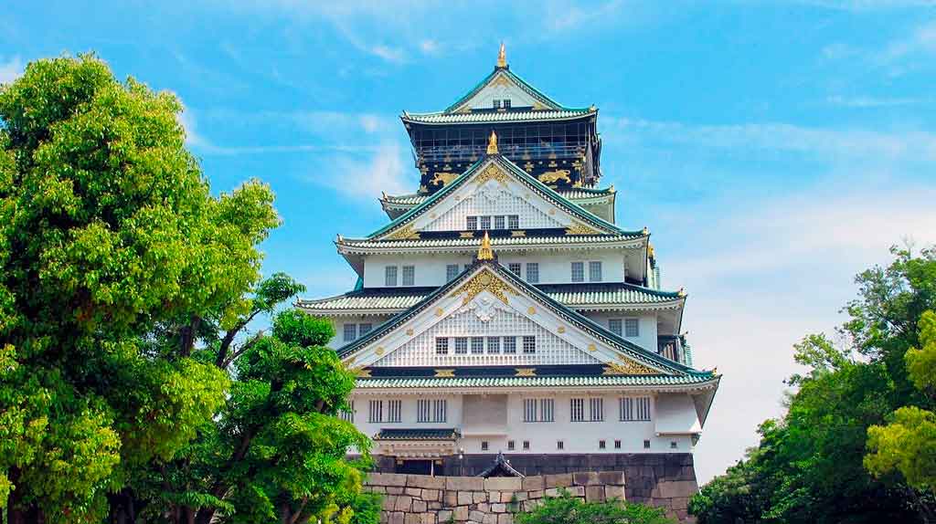 Osaka Japão Castelo de Osaka