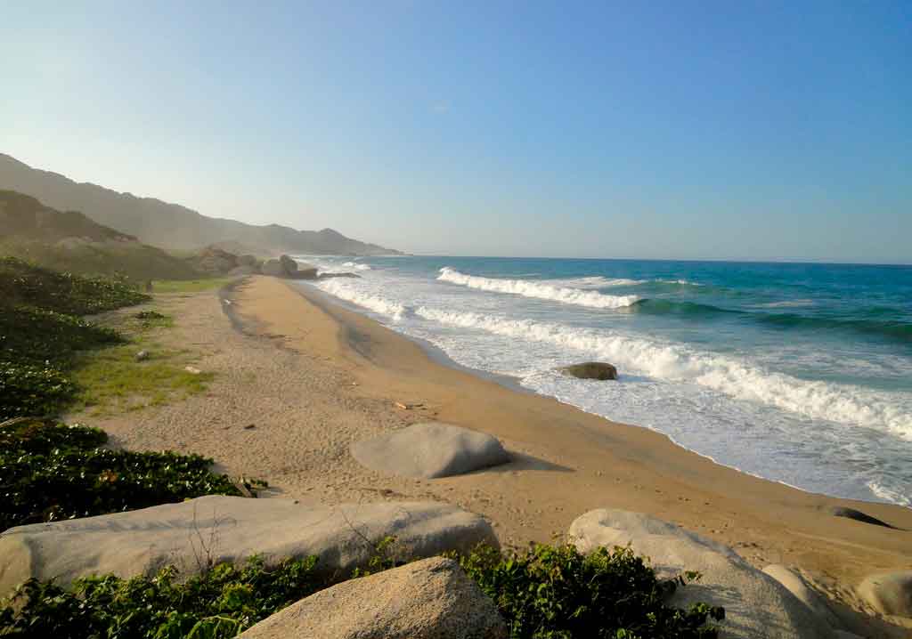 Praias de Cartagena Colombia