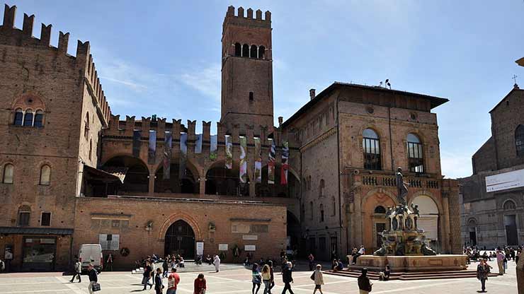 Bolonha, Itália Palazzo Re Enzo